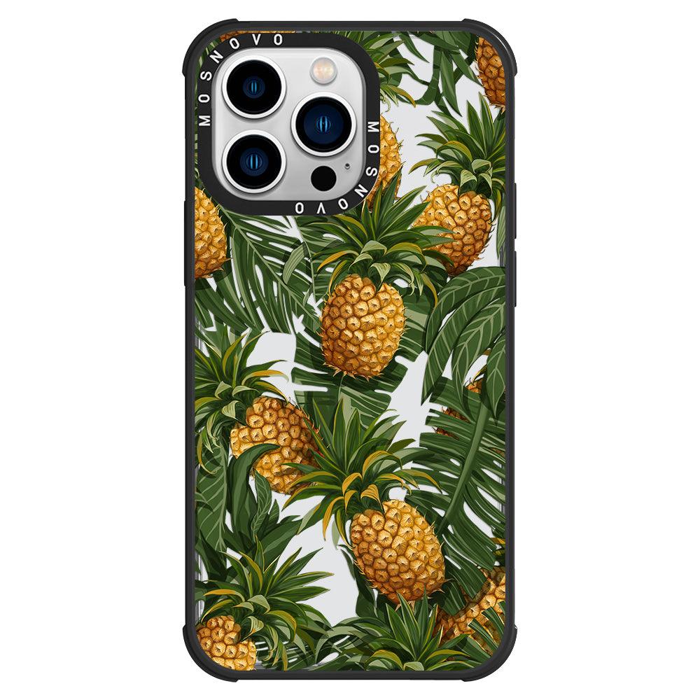 Pineapple Botany Phone Case - iPhone 13 Pro Case - MOSNOVO