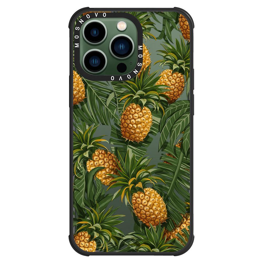 Pineapple Botany Phone Case - iPhone 13 Pro Case - MOSNOVO