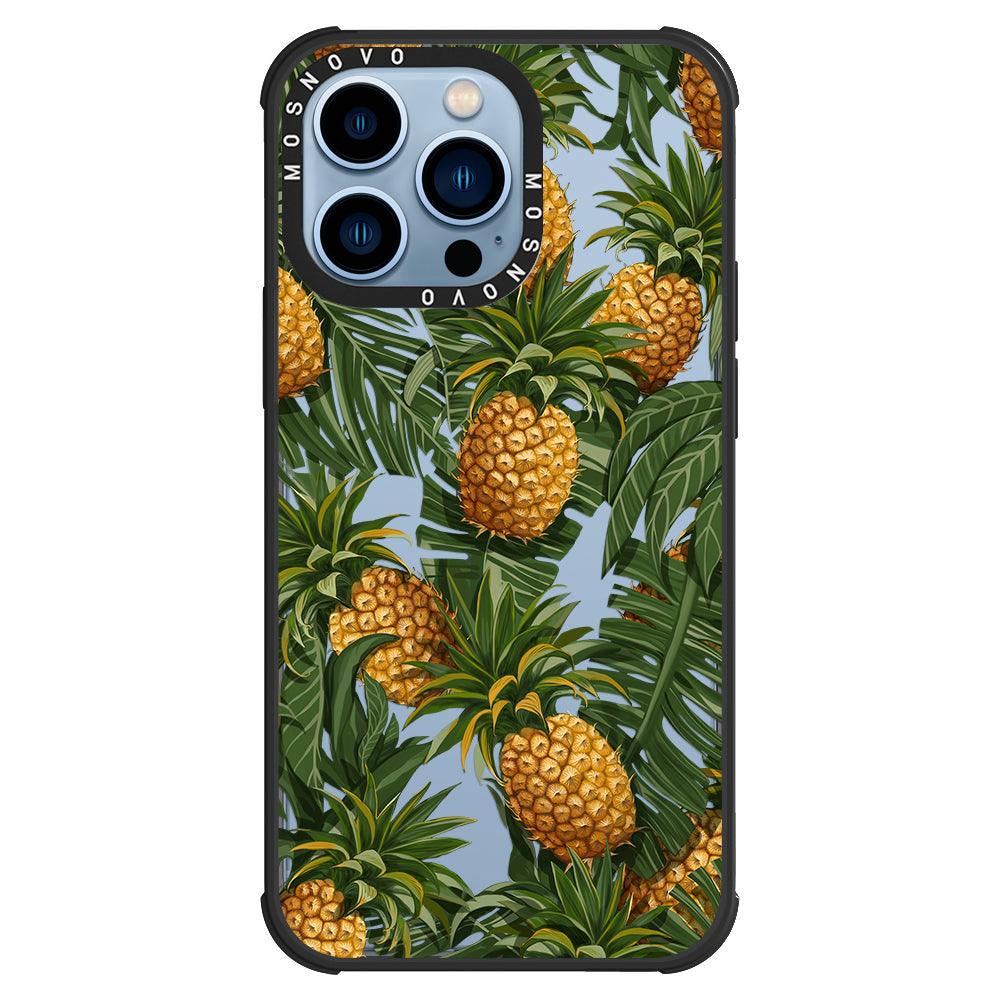 Pineapple Botany Phone Case - iPhone 13 Pro Case - MOSNOVO