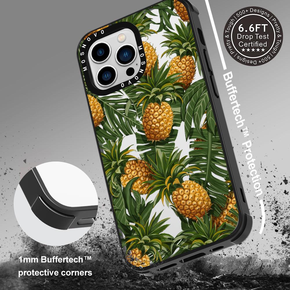 Pineapple Botany Phone Case - iPhone 13 Pro Case - MOSNOVO