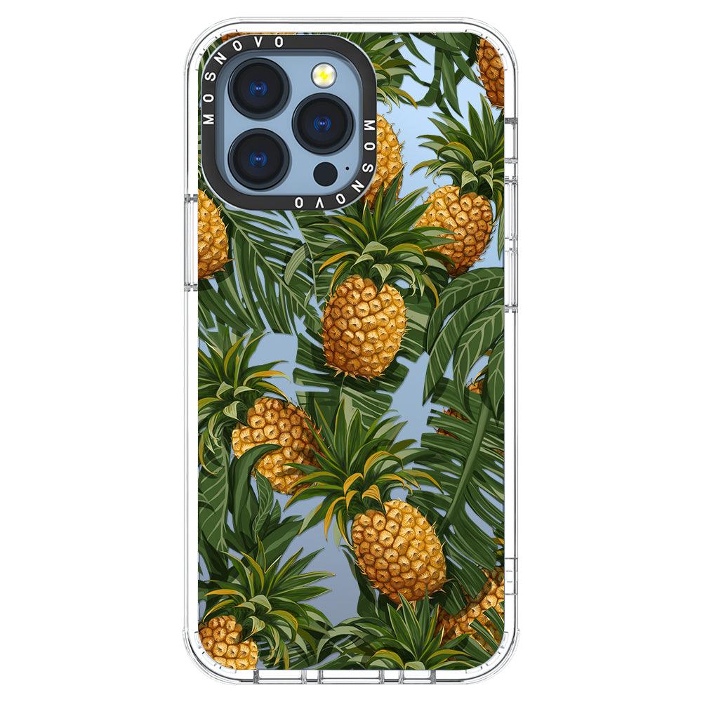 Pineapple Botany Phone Case - iPhone 13 Pro Case - MOSNOVO