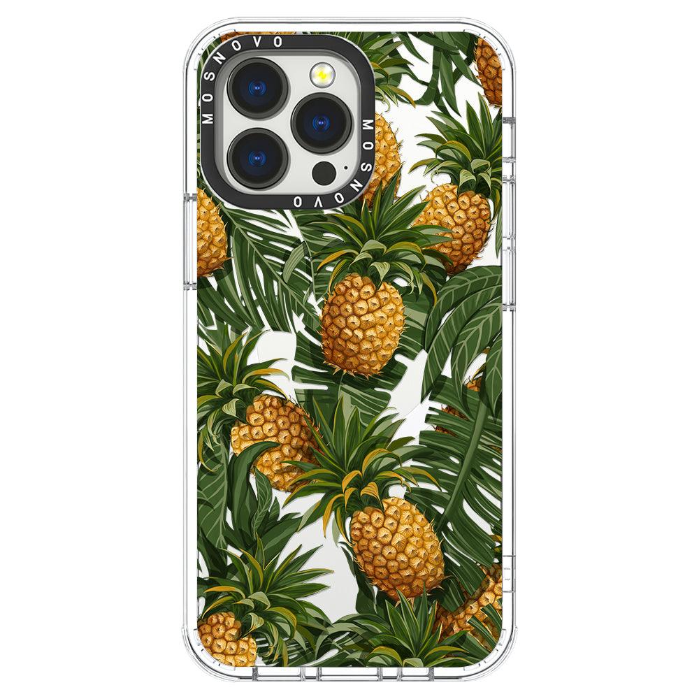 Pineapple Botany Phone Case - iPhone 13 Pro Case - MOSNOVO