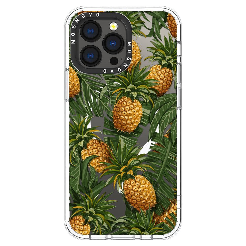 Pineapple Botany Phone Case - iPhone 13 Pro Case - MOSNOVO