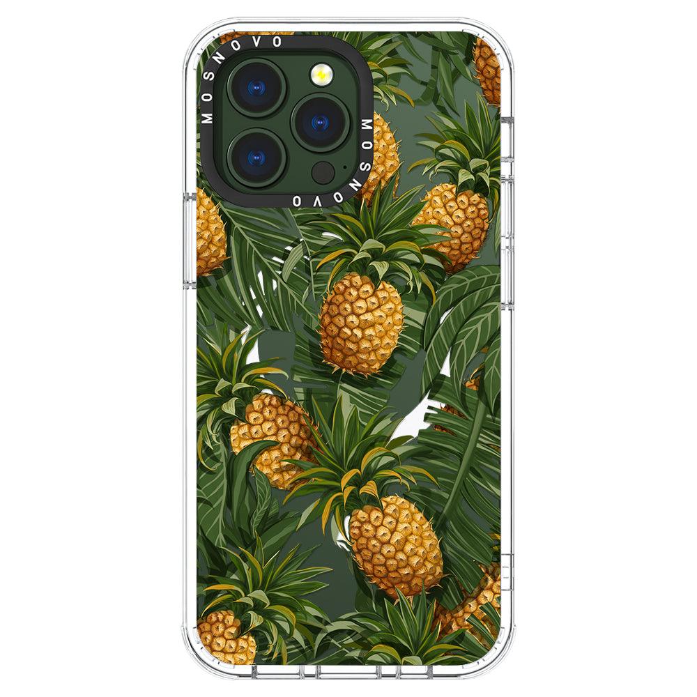 Pineapple Botany Phone Case - iPhone 13 Pro Case - MOSNOVO