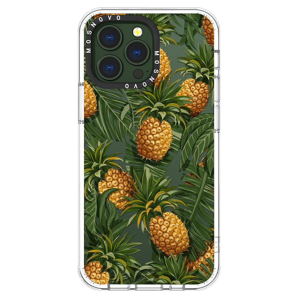 Pineapple Botany Phone Case - iPhone 13 Pro Case - MOSNOVO