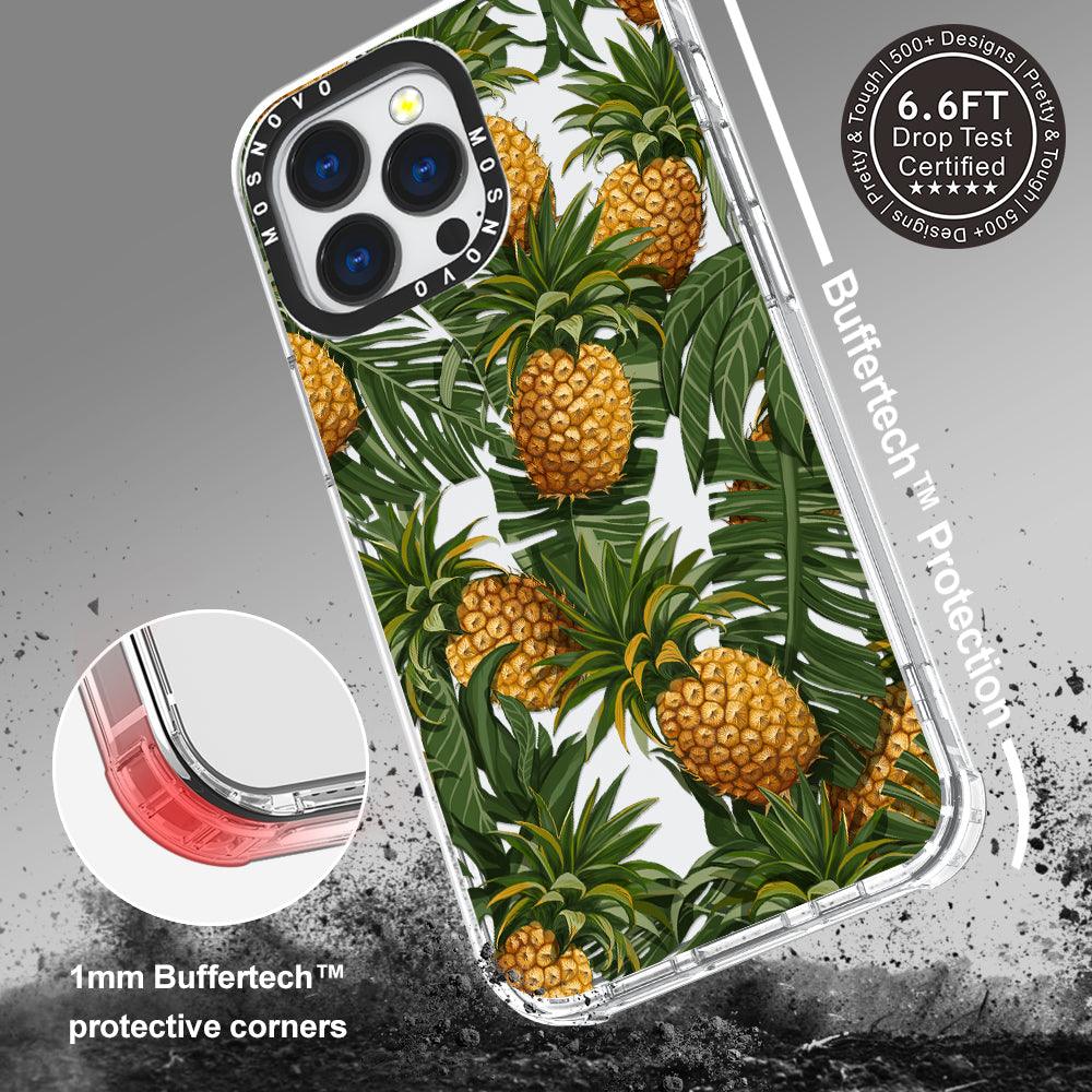 Pineapple Botany Phone Case - iPhone 13 Pro Case - MOSNOVO