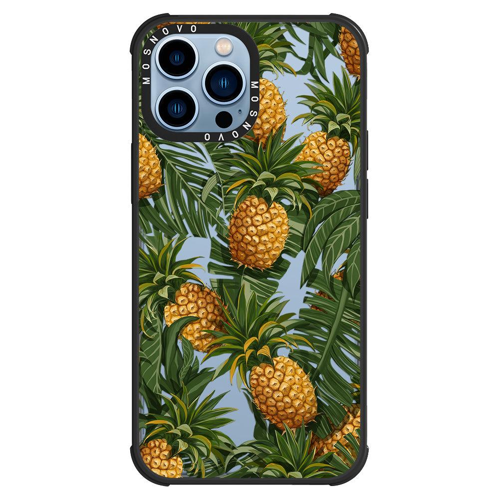 Pineapple Botany Phone Case - iPhone 13 Pro Max Case - MOSNOVO