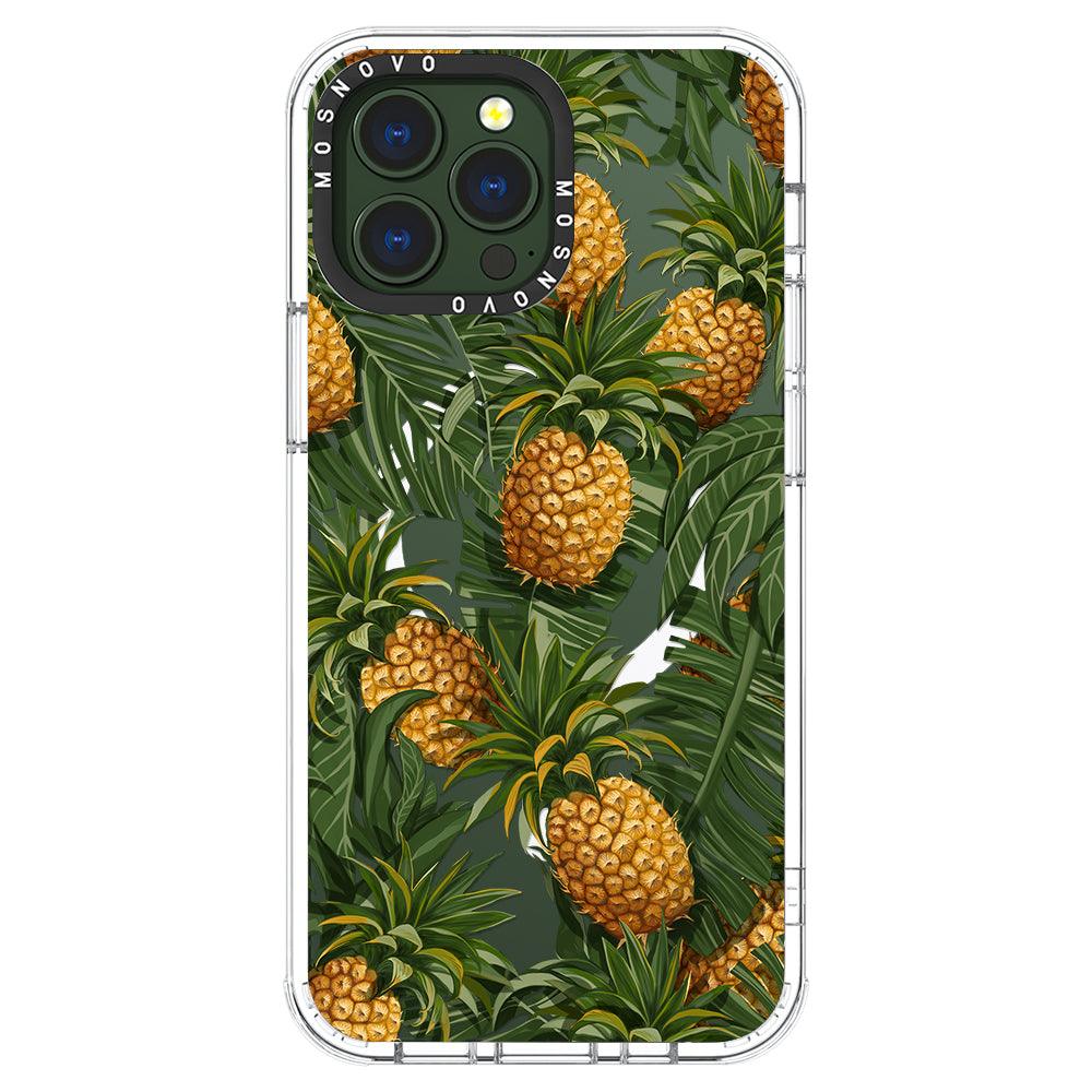 Pineapple Botany Phone Case - iPhone 13 Pro Max Case - MOSNOVO