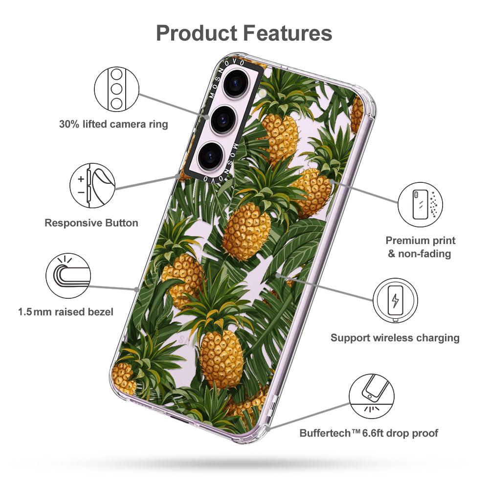 Pineapples Phone Case - Samsung Galaxy S23 Case - MOSNOVO