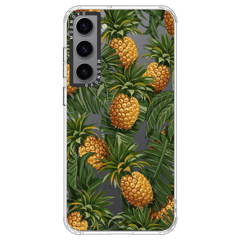 Pineapples Phone Case - Samsung Galaxy S23 Case - MOSNOVO