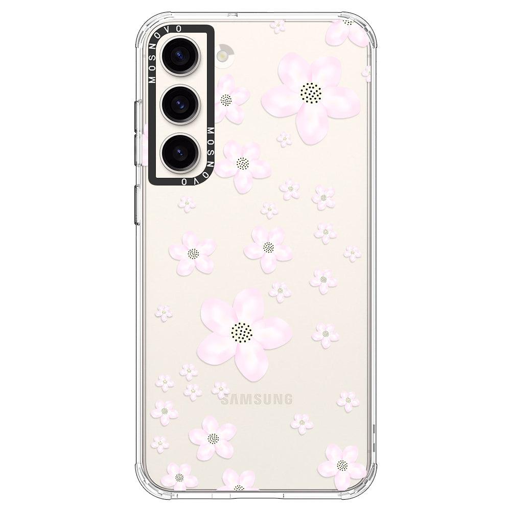 Pink Cherry Blossoms Phone Case - Samsung Galaxy S23 Case - MOSNOVO