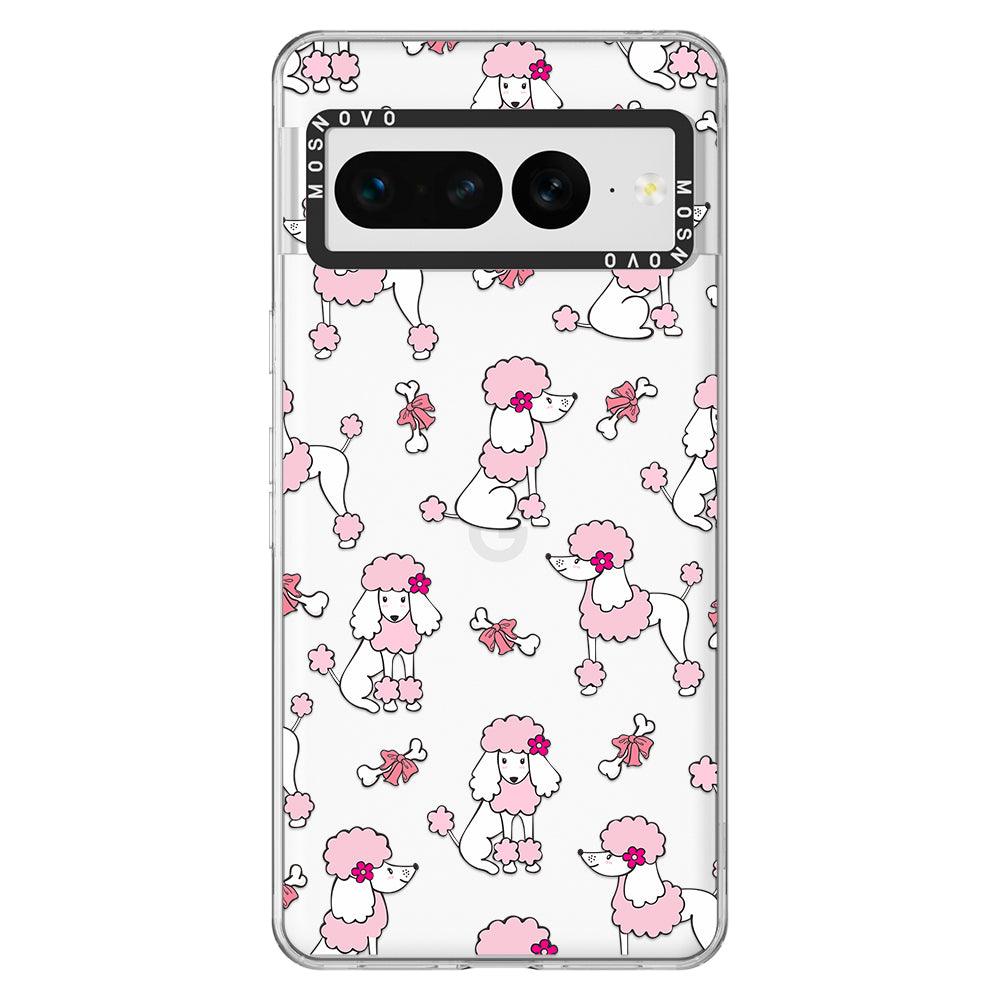 Pink Poodle Phone Case - Google Pixel 7 Pro Case