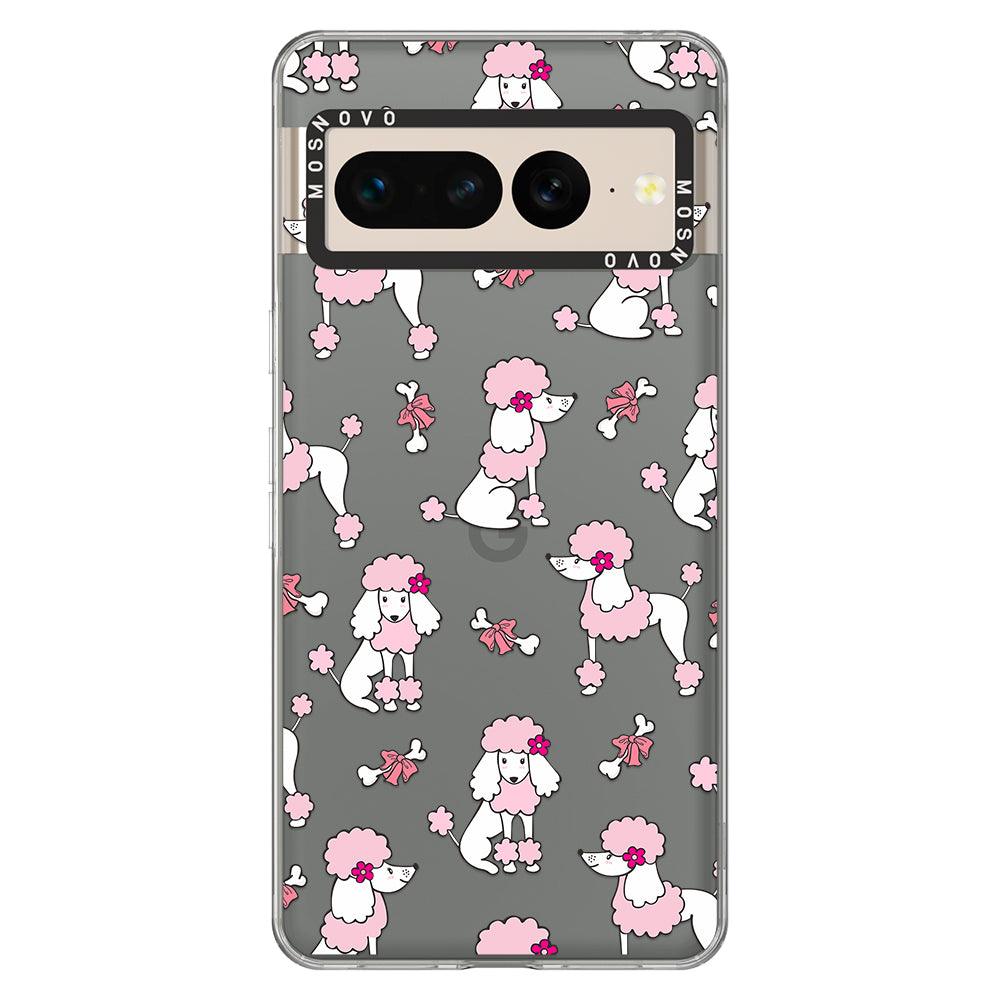 Pink Poodle Phone Case - Google Pixel 7 Pro Case