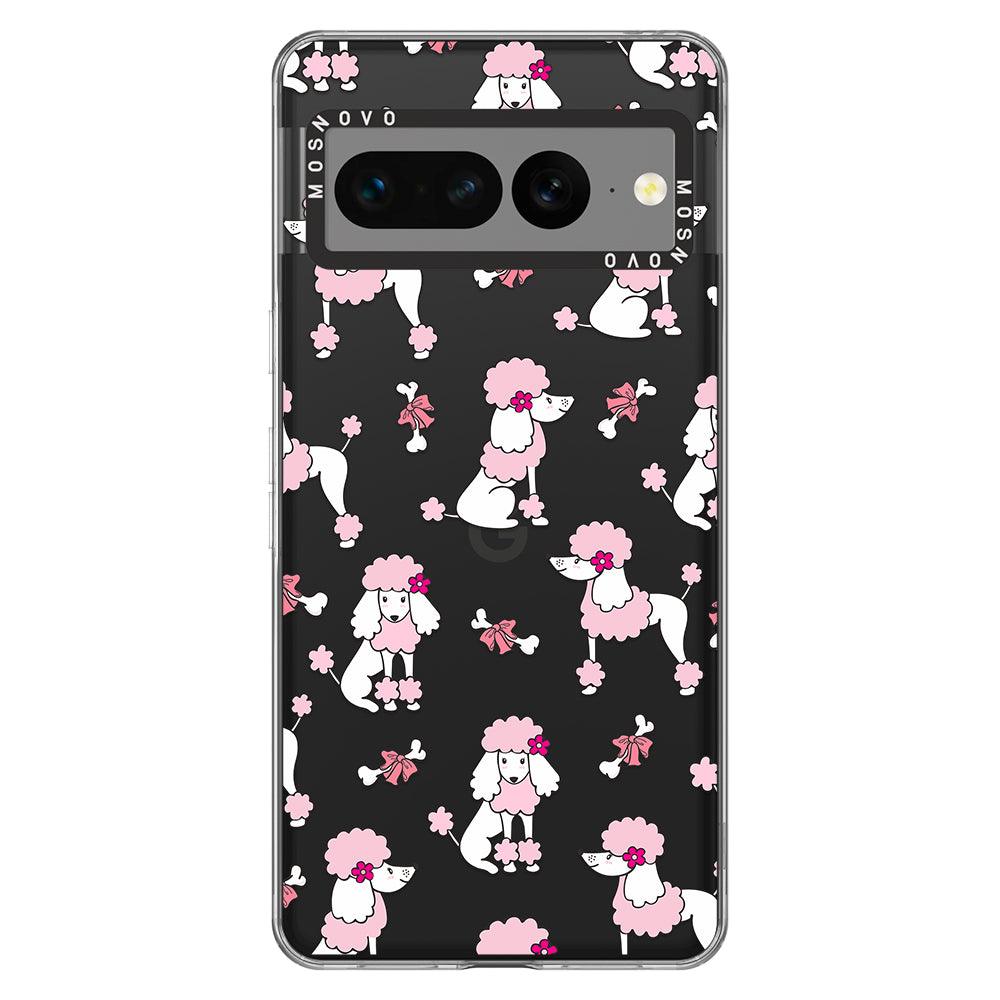 Pink Poodle Phone Case - Google Pixel 7 Pro Case