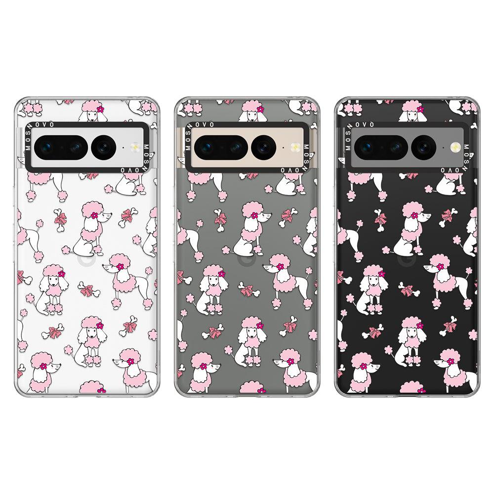 Pink Poodle Phone Case - Google Pixel 7 Pro Case