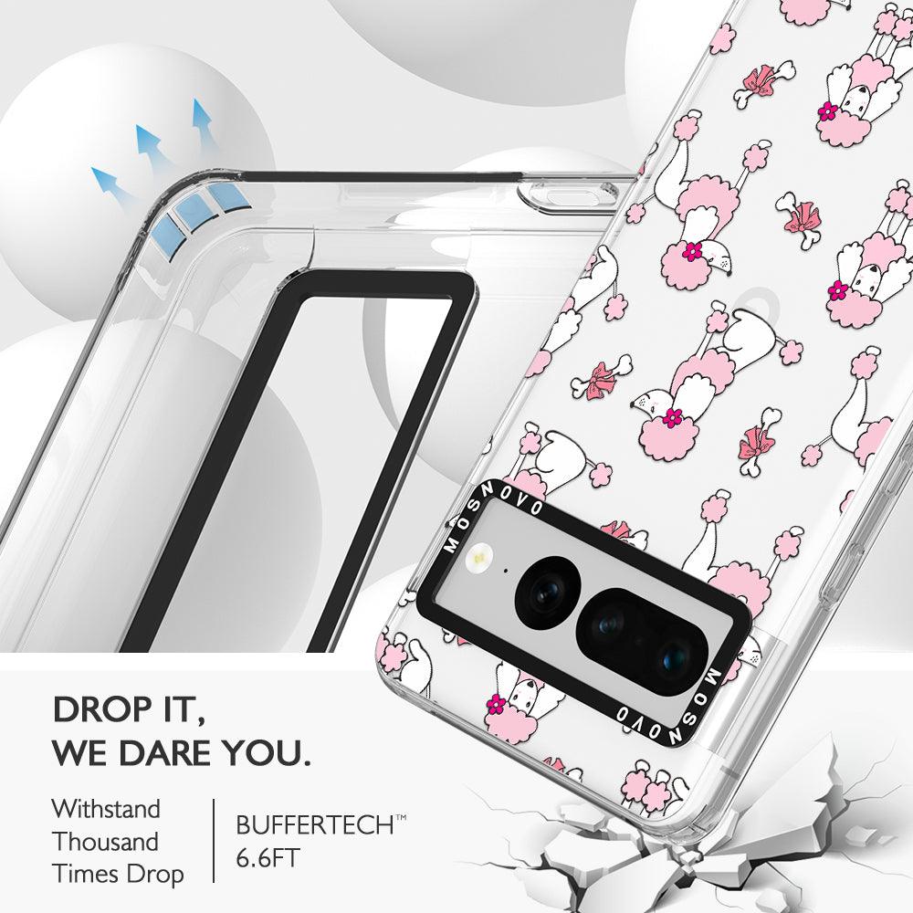 Pink Poodle Phone Case - Google Pixel 7 Pro Case