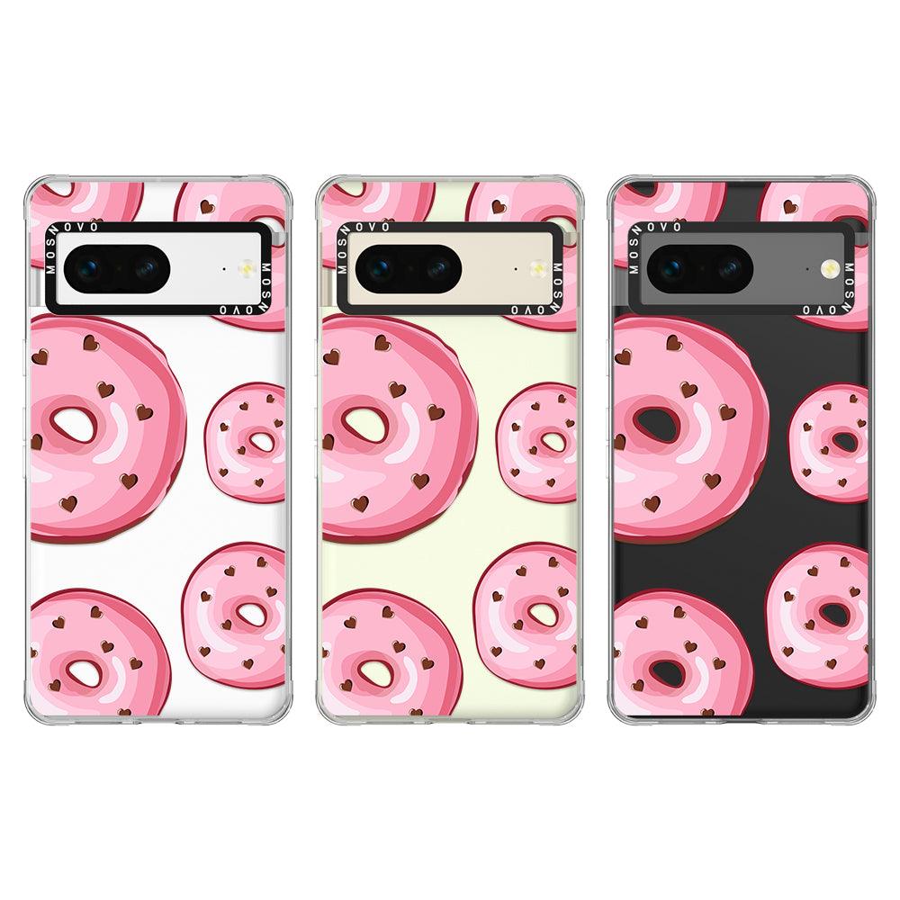 Pinky Donut Phone Case - Google Pixel 7 Case - MOSNOVO