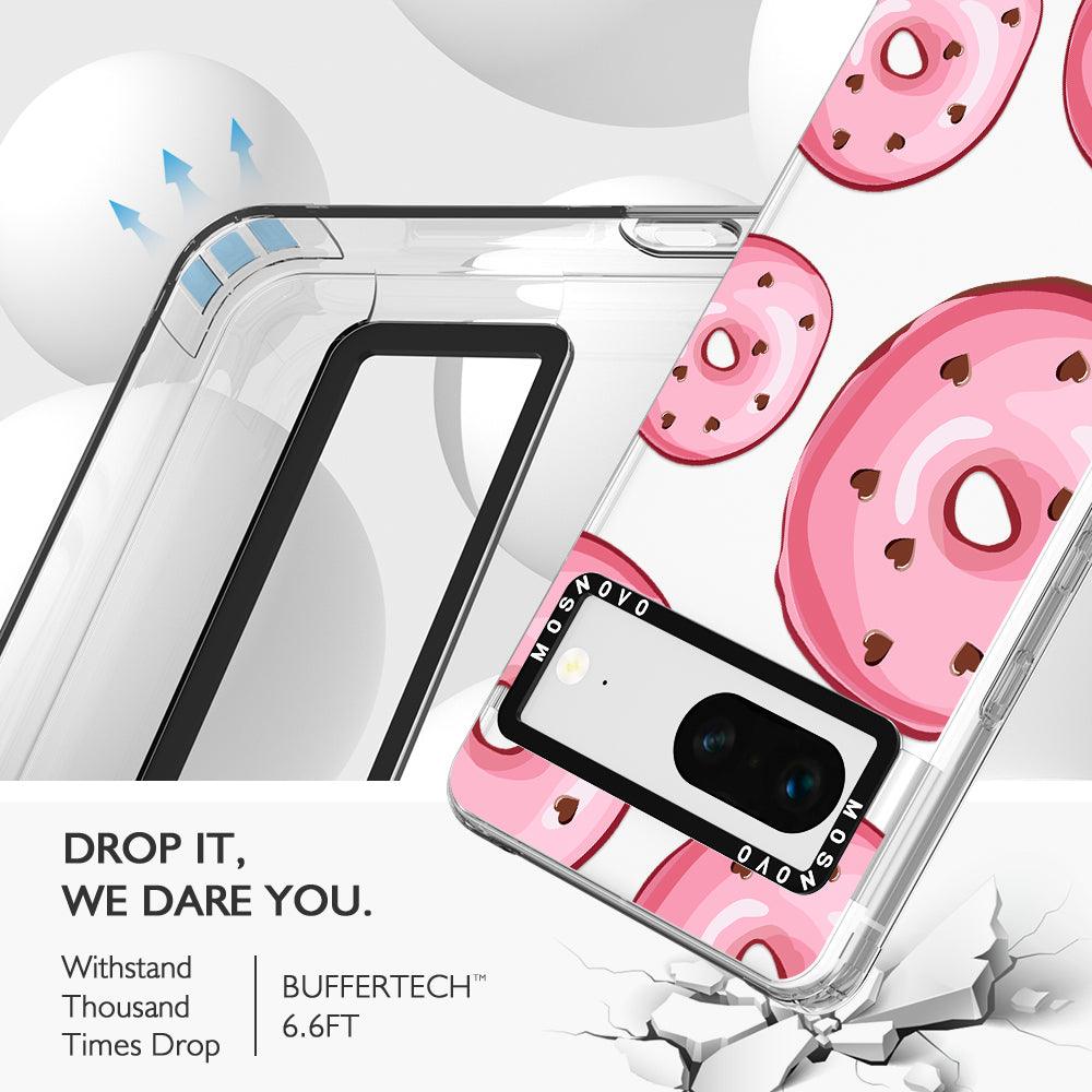 Pinky Donut Phone Case - Google Pixel 7 Case - MOSNOVO