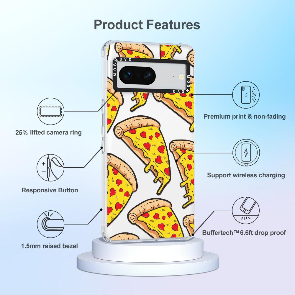 Pizza Phone Case - Google Pixel 7 Case - MOSNOVO