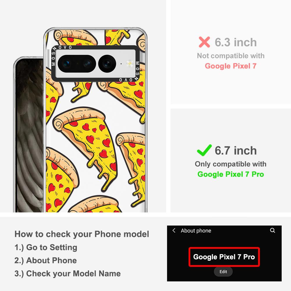 Pizza Phone Case - Google Pixel 7 Pro Case