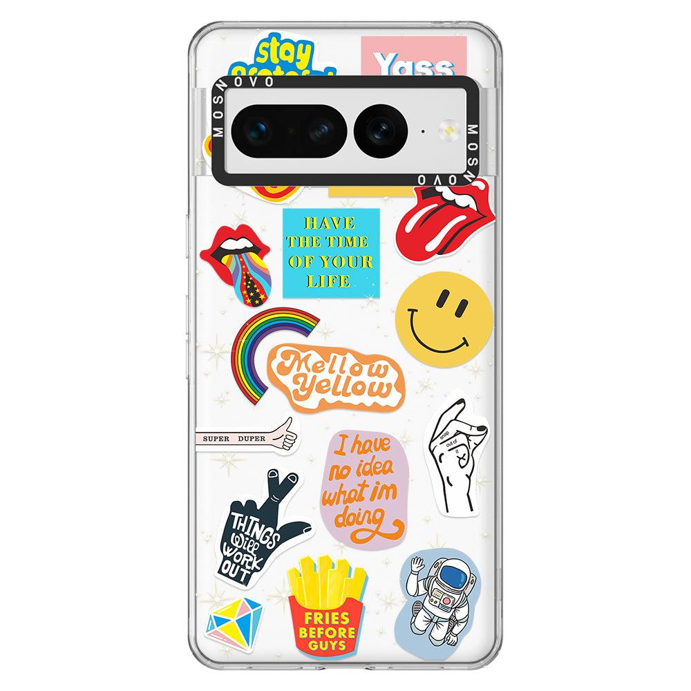 Pop Culture Phone Case - Google Pixel 7 Pro Case - MOSNOVO