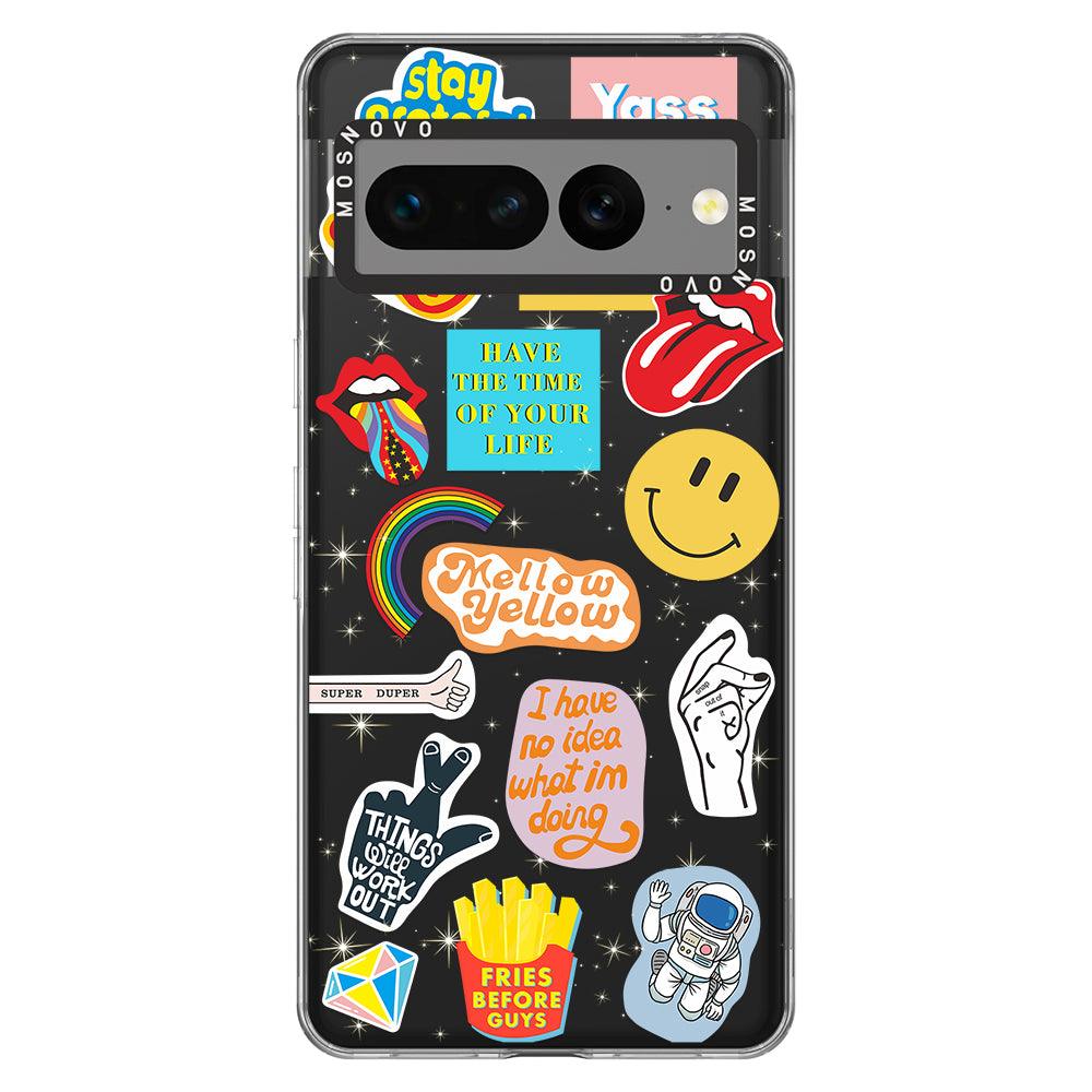 Pop Culture Phone Case - Google Pixel 7 Pro Case - MOSNOVO