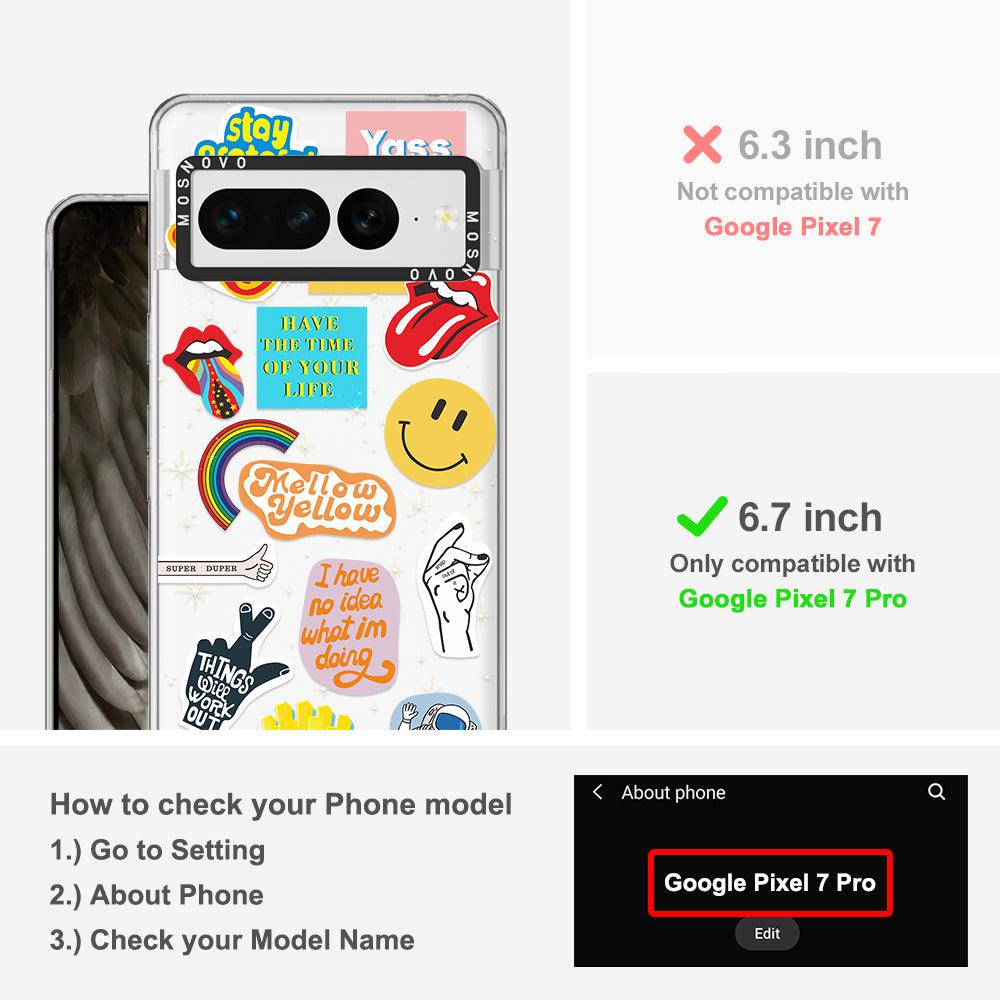 Pop Culture Phone Case - Google Pixel 7 Pro Case - MOSNOVO