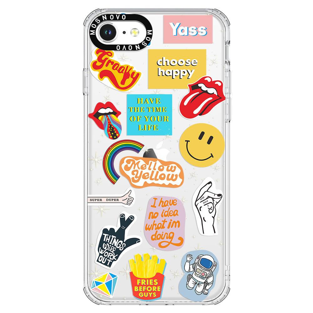 Pop Culture Phone Case - iPhone SE 2020 Case - MOSNOVO