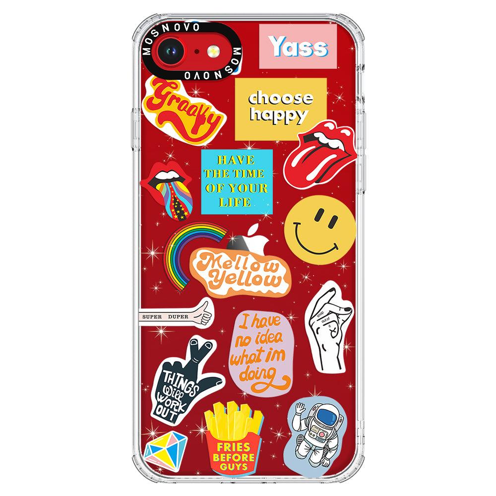 Pop Culture Phone Case - iPhone SE 2020 Case - MOSNOVO