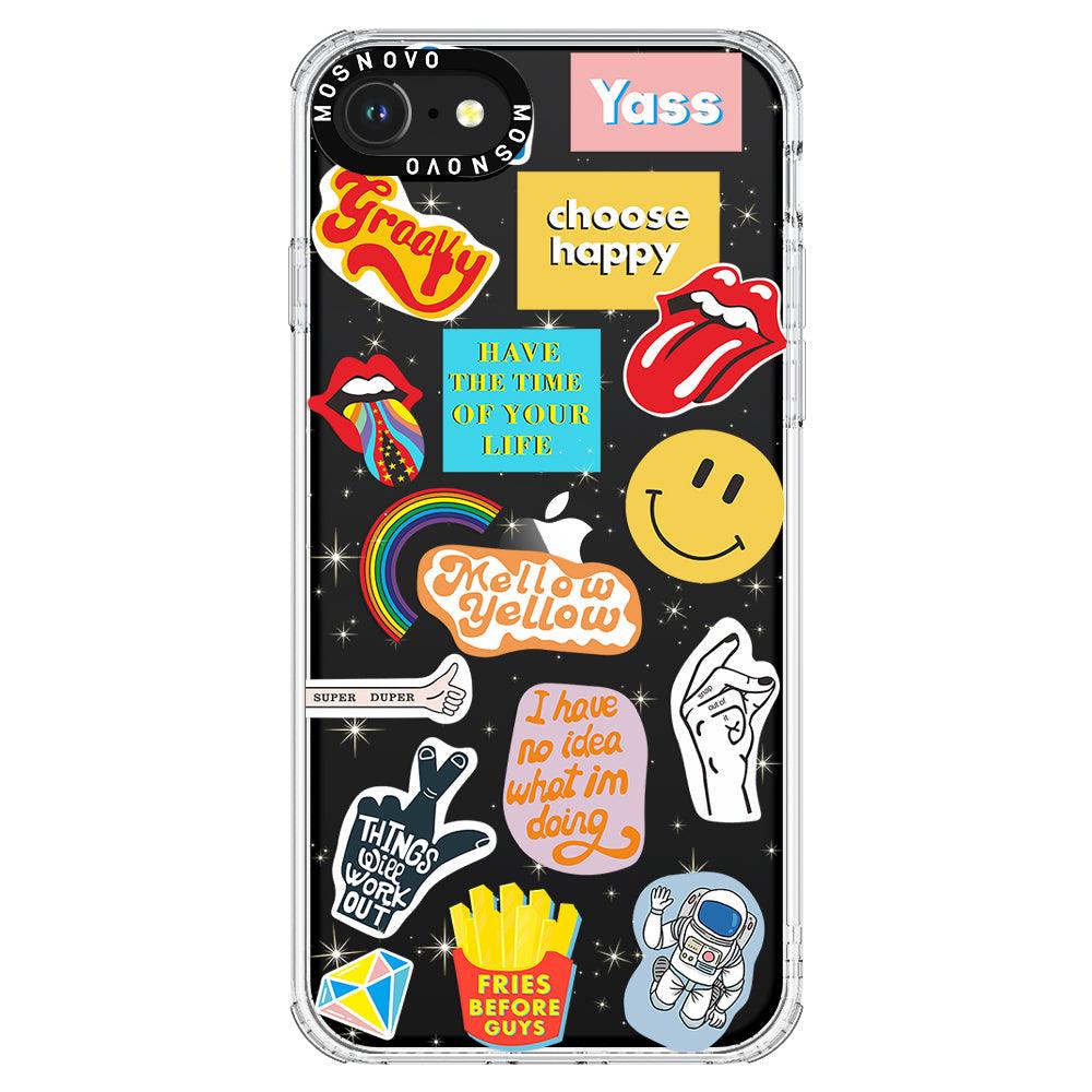 Pop Culture Phone Case - iPhone SE 2020 Case - MOSNOVO