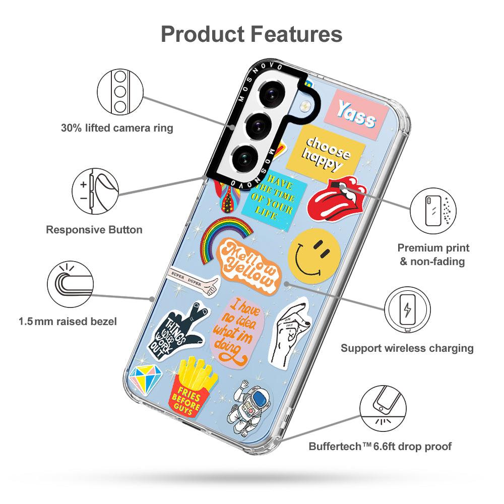 Pop Culture Phone Case - Samsung Galaxy S22 Plus Case - MOSNOVO