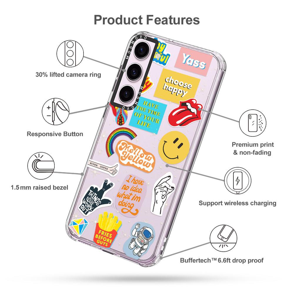 Pop Culture Phone Case - Samsung Galaxy S23 Plus Case - MOSNOVO