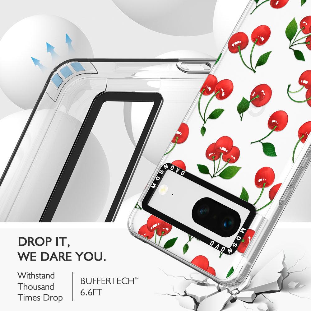 Poppy Cherry Phone Case - Google Pixel 7 Case - MOSNOVO