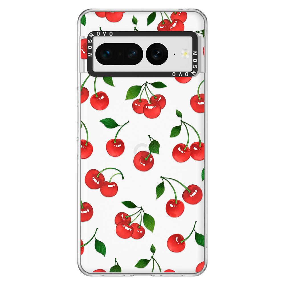 Poppy Cherry Phone Case - Google Pixel 7 Pro Case - MOSNOVO