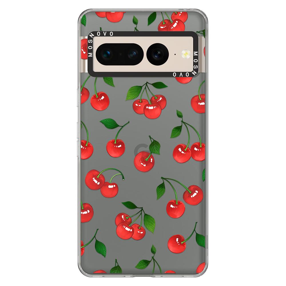 Poppy Cherry Phone Case - Google Pixel 7 Pro Case - MOSNOVO