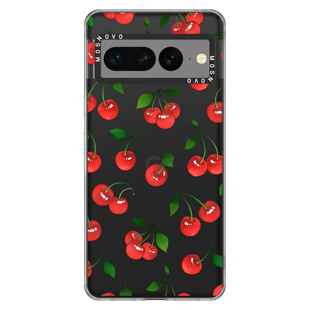 Poppy Cherry Phone Case - Google Pixel 7 Pro Case - MOSNOVO