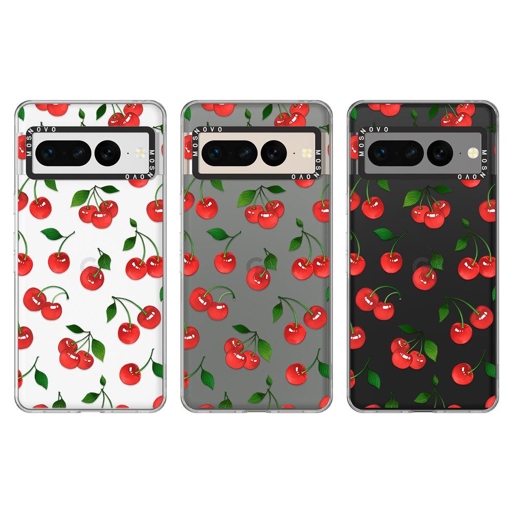 Poppy Cherry Phone Case - Google Pixel 7 Pro Case - MOSNOVO