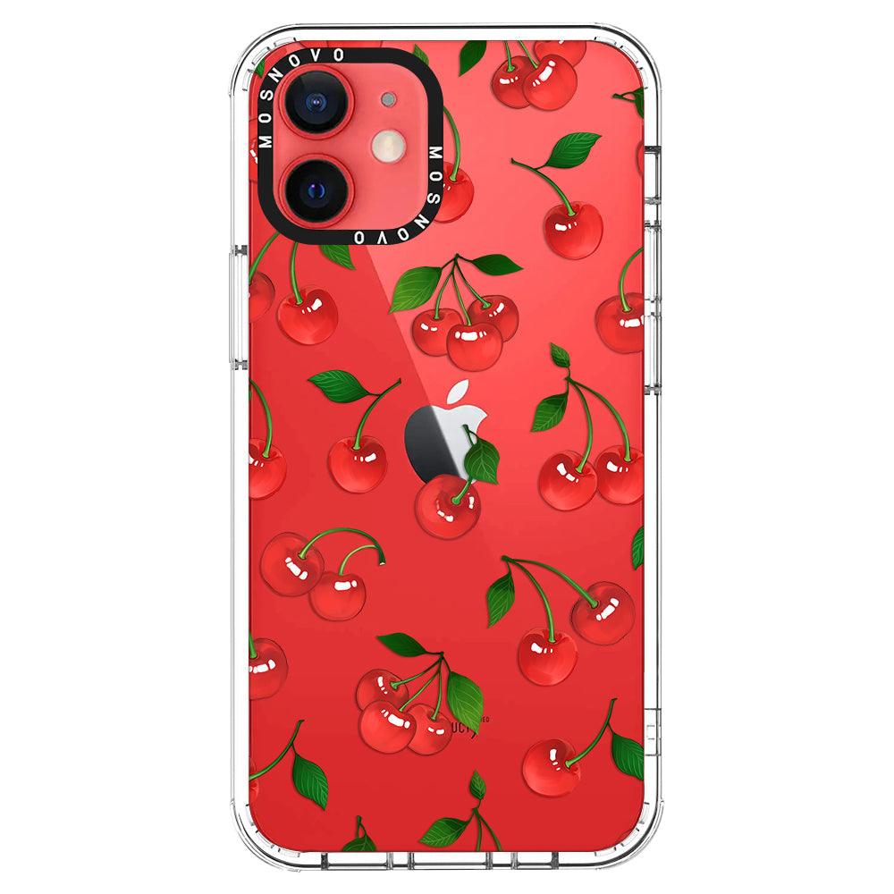 Poppy Cherry Phone Case - iPhone 12 Case - MOSNOVO