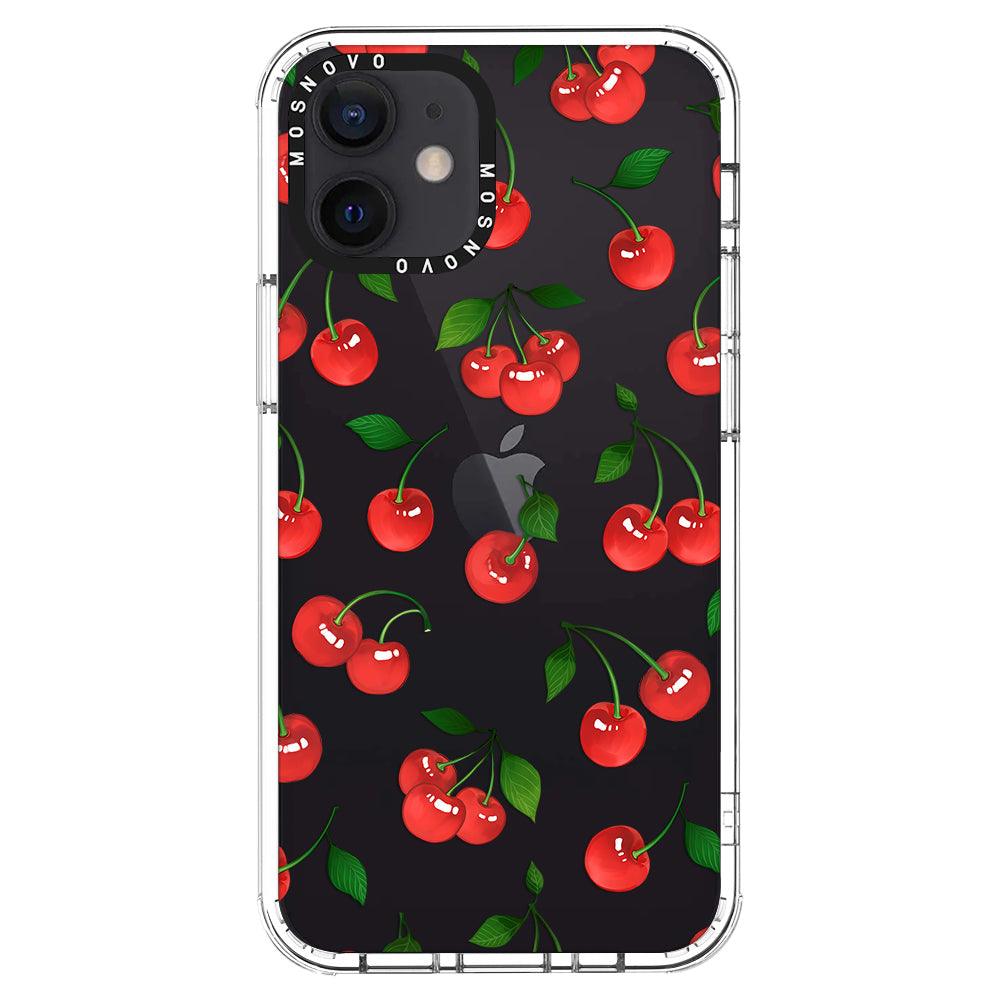 Poppy Cherry Phone Case - iPhone 12 Case - MOSNOVO