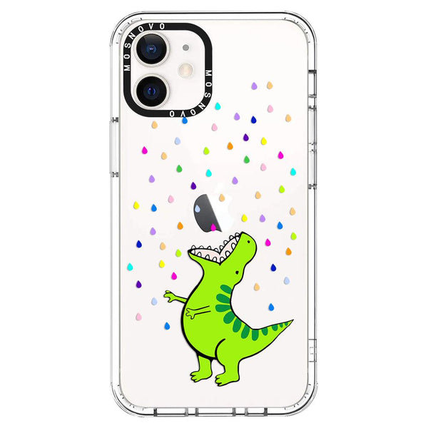 Rainbow Dinosaur Phone Case iPhone 12 Case MOSNOVO