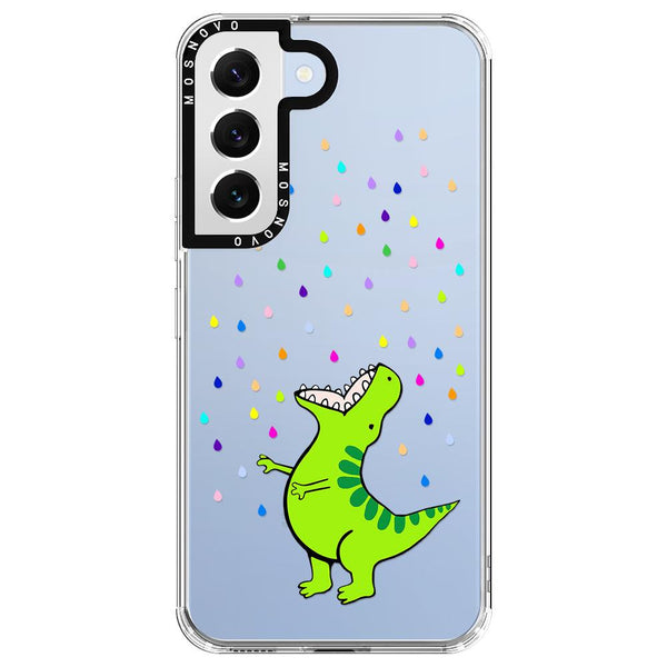 Rainbow Dinosaur Phone Case Samsung Galaxy S22 Plus Case MOSNOVO