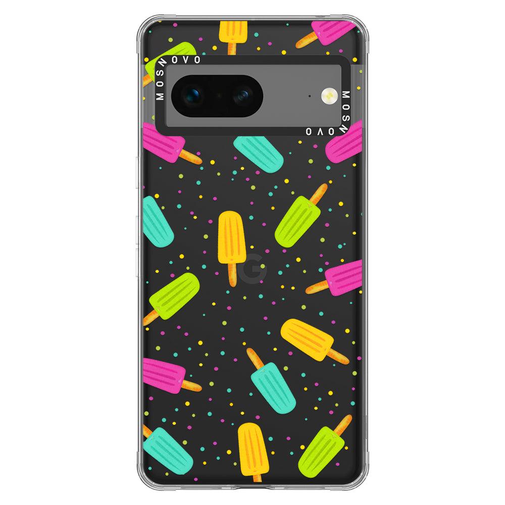 Rainbow Ice Pop Phone Case - Google Pixel 7 Case - MOSNOVO