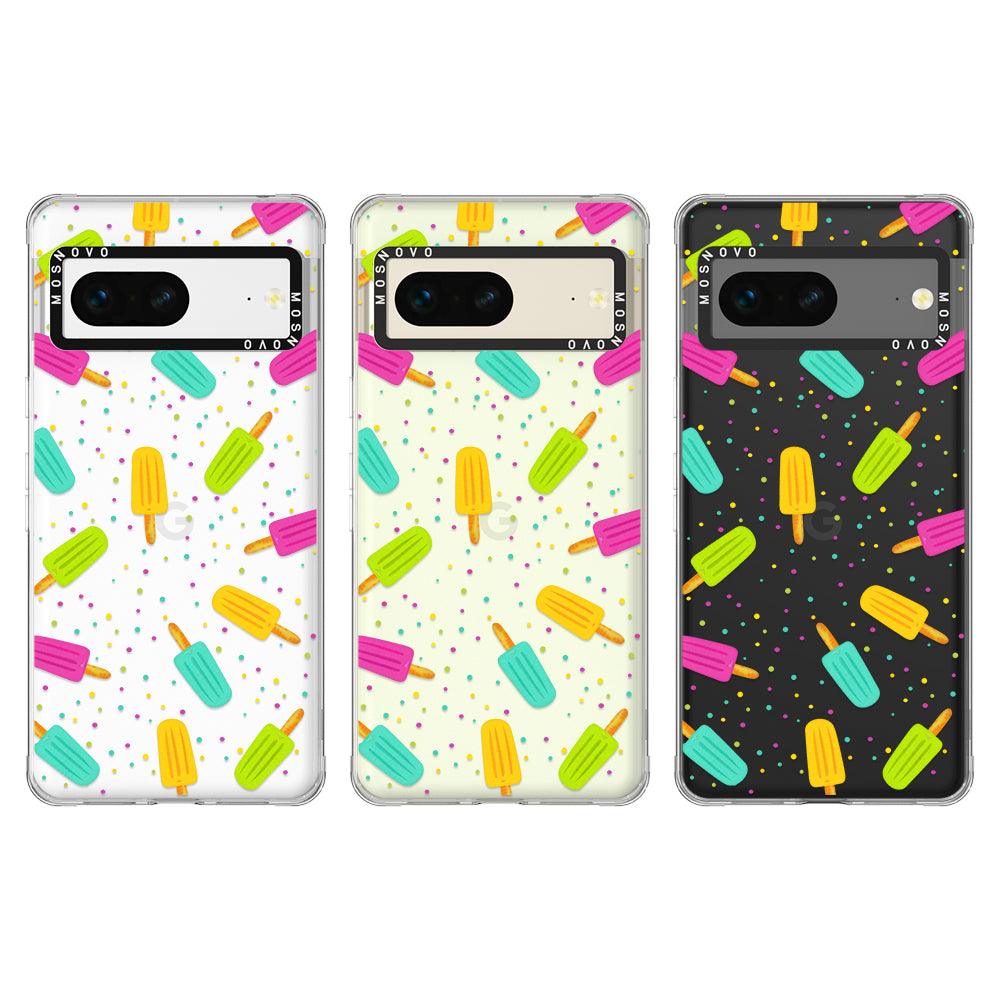 Rainbow Ice Pop Phone Case - Google Pixel 7 Case - MOSNOVO