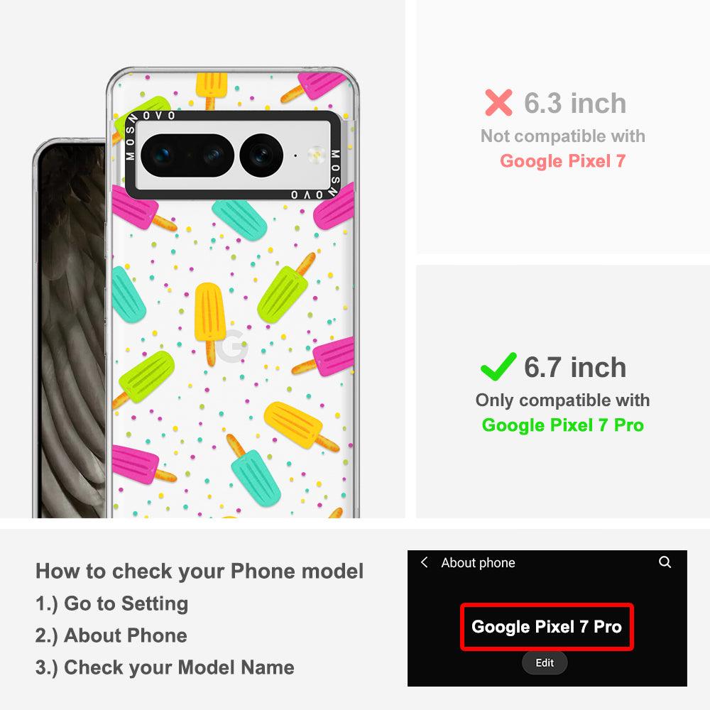 Rainbow Ice Pop Phone Case - Google Pixel 7 Pro Case