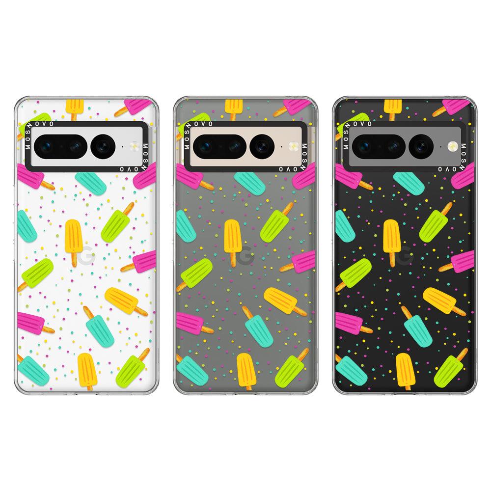 Rainbow Ice Pop Phone Case - Google Pixel 7 Pro Case