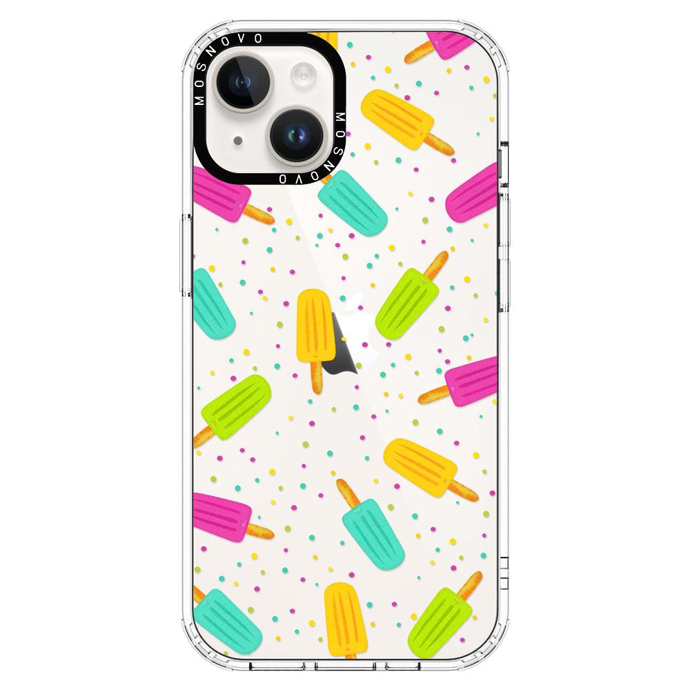 Rainbow Ice Pop Phone Case - iPhone 14 Plus Case - MOSNOVO