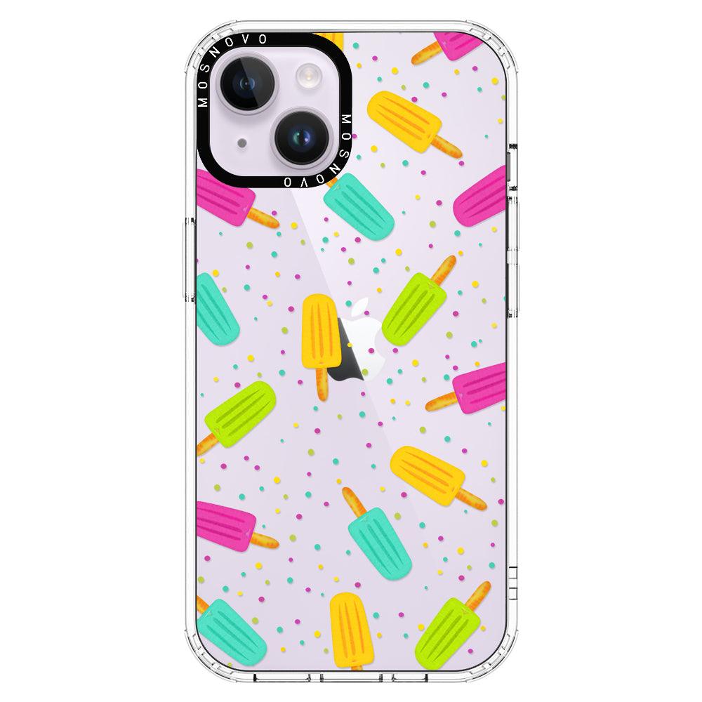 Rainbow Ice Pop Phone Case - iPhone 14 Plus Case - MOSNOVO