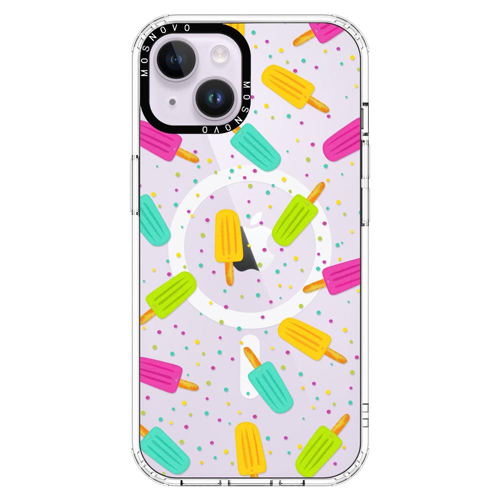 Rainbow Ice Pop Phone Case - iPhone 14 Plus Case - MOSNOVO