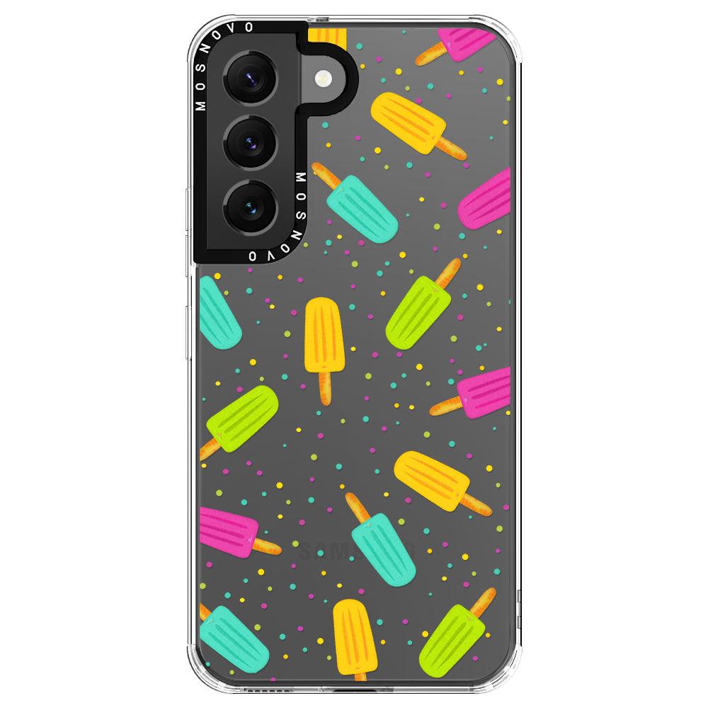 Rainbow Ice Pop Phone Case - Samsung Galaxy S22 Case - MOSNOVO