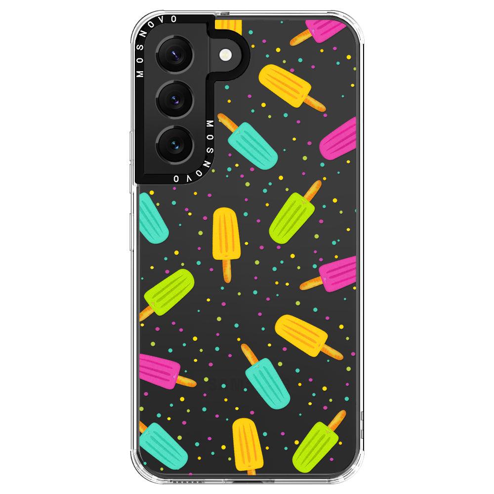 Rainbow Ice Pop Phone Case - Samsung Galaxy S22 Case - MOSNOVO